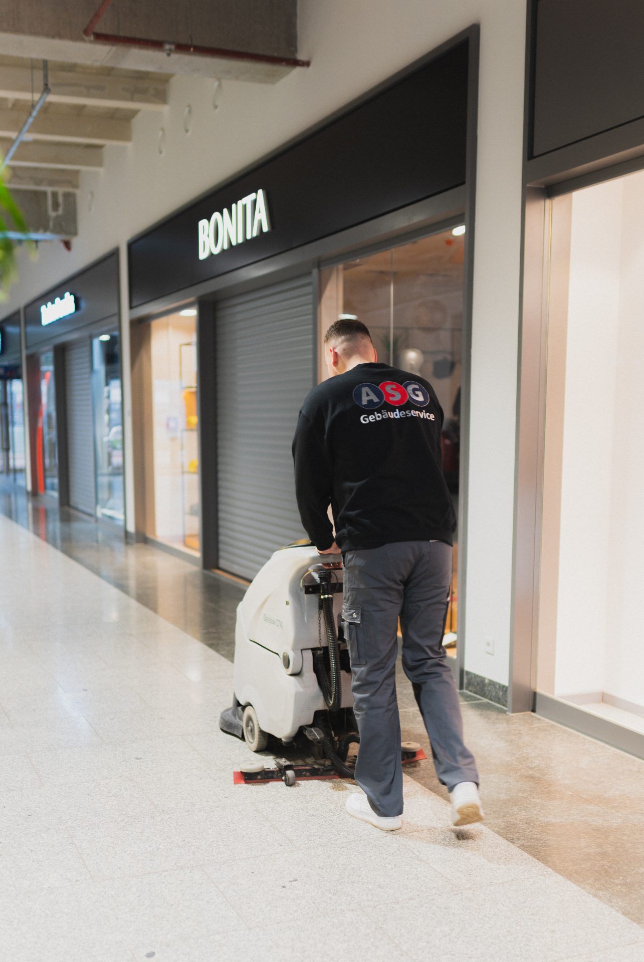 Shopping-Center Reinigung